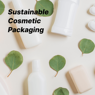 Sustainable packaging solutions for skincare brand or beauty brand