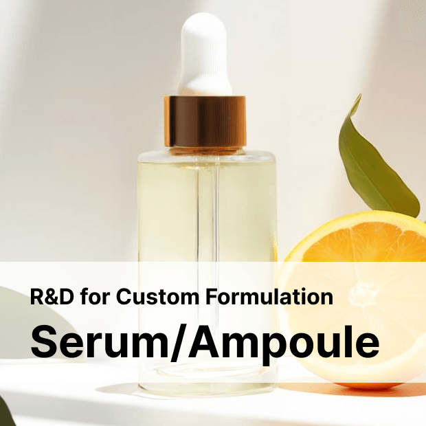 R&D for Custom Serum/Ampoule Formulation