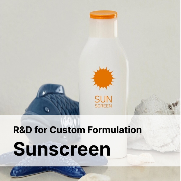  R&D for Custom Sunscreen Formulation