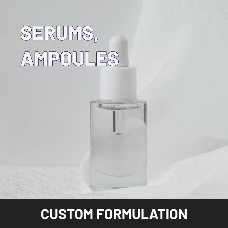 R&D for Custom Serum/Ampoule Formulation