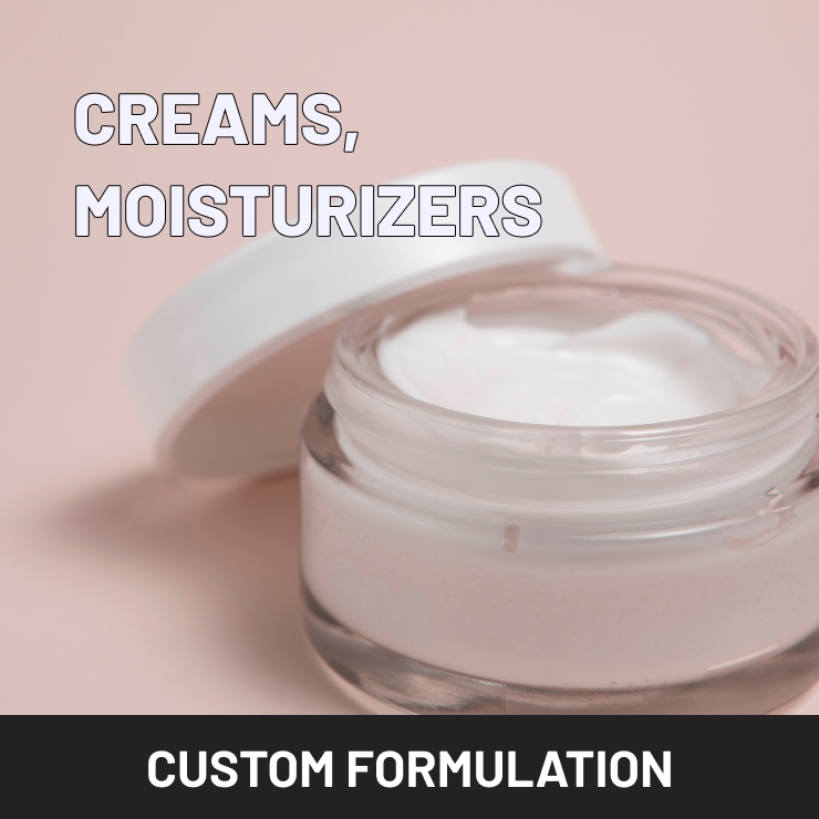 R&D for Custom Cream/Moisturizer Formulation