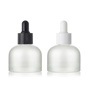 유리 종모양 30ml 반투명펄코팅/일반스포이드(20파이)