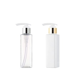 PET S150ml 사각/금속 샴푸펌프
