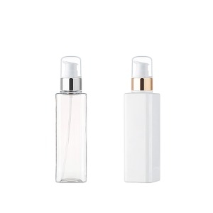 PET S150ml 사각/금속 에센스펌프