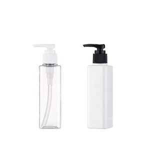 PET S150ml 사각/샴푸펌프(D형)