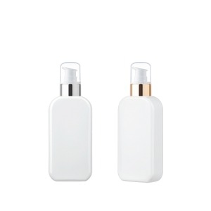 PET SR150ml 납작사각/금속 에센스펌프