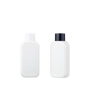 PET SR150ml 납작사각/이중리브캡
