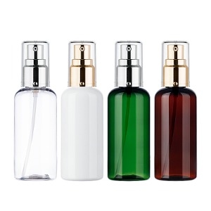 PET CR100ml/금속 버튼에센스펌프