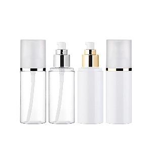 PET OY100ml/금속 오일펌프/반투명 금속라인캡