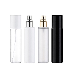 PET OY150ml/금속 버튼 에센스펌프/오버캡