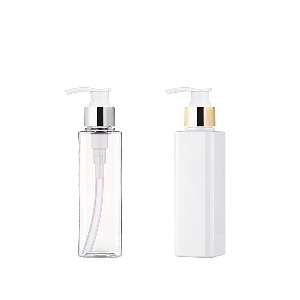 PET S150ml 사각/금속 샴푸펌프(B형)