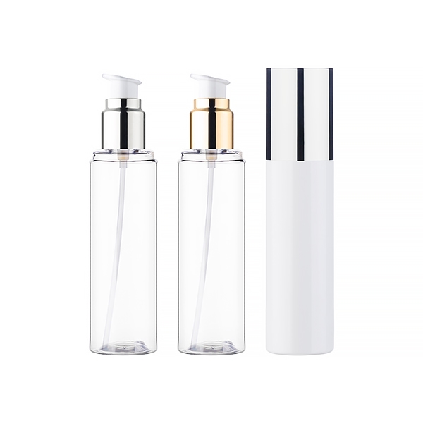 PET OC100ml/금속 에센스펌프/실버증착 오버캡