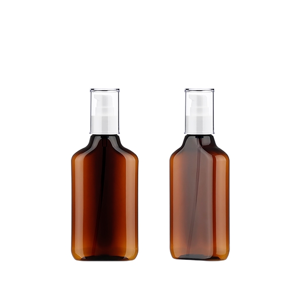 PET 150ml 납작/풀오버캡 에센스펌프
